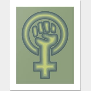 Feminist Symbol Posters and Art